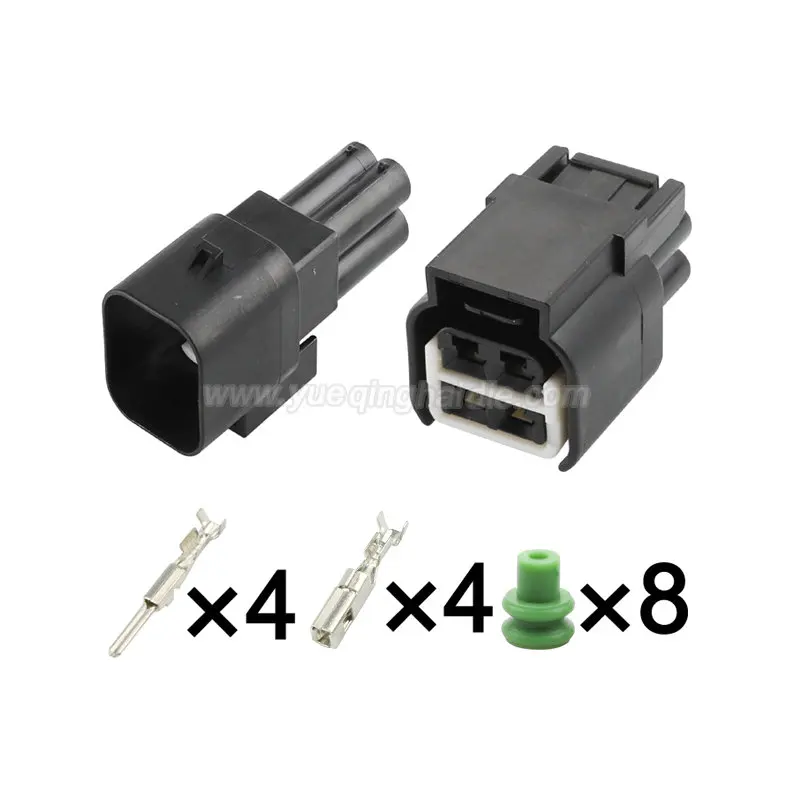 4 Pin 936254-2/936293-2 Automotive Electrical Terminals Seal Tweeter Klaxon Wire Cable Harness AC Assembly Socket