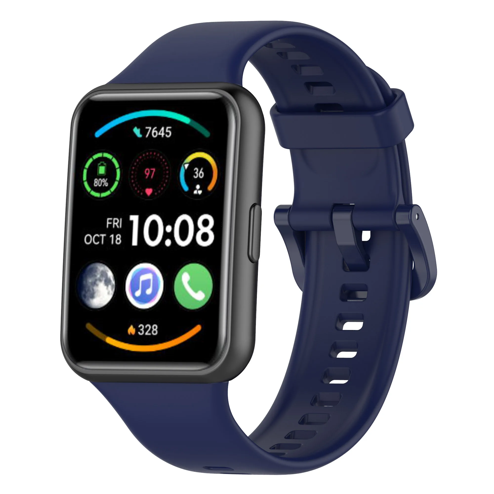 لينة سيليكون الفرقة لهواوي ساعة صالح 2 Correa سوار استبدال معصمه لهواوي ساعة Fit2 الملونة Smartwatch حزام