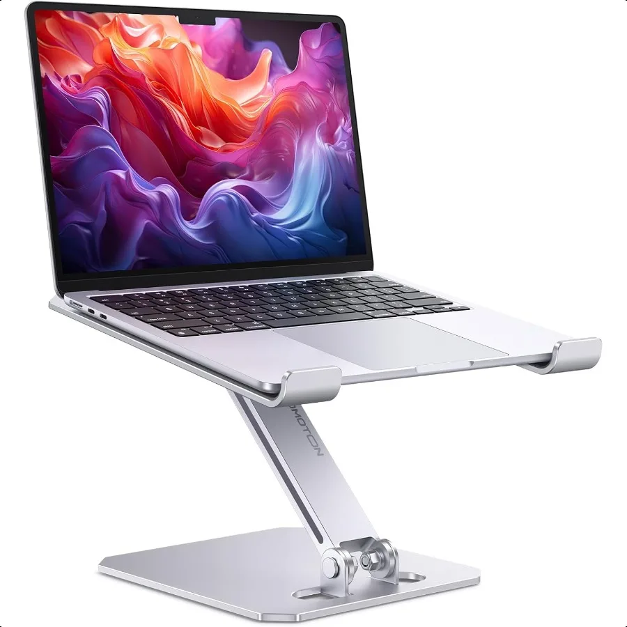 

Laptop Stand for Desk Ergonomic Adjustable Computer Stand Aluminum Portable Desktop Laptop Riser Holder for Book Air Pro Dell H