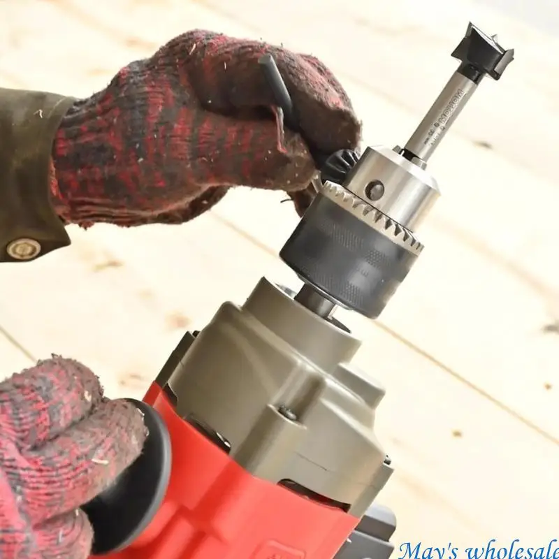 Bit per trapano in legno da 21 mm in acciaio inossidabile in legno Apri apri cerniera in legno per foratura noiosa