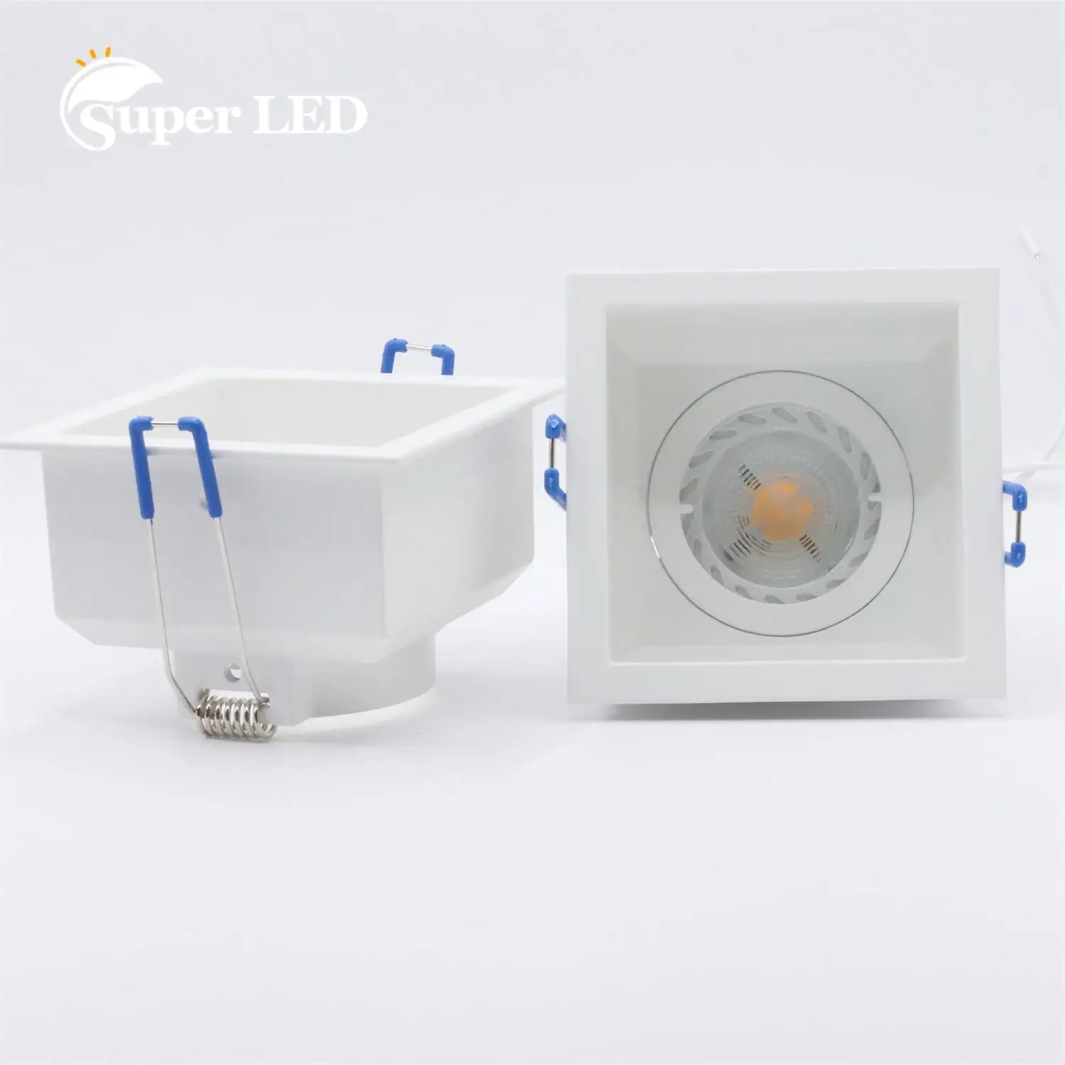 

LED Ceiling Downlight Frame GU10 MR16 LED Spot Light Frame Glare Downlight Fixture