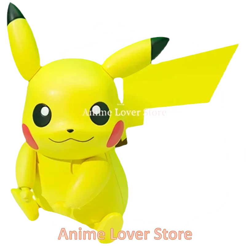 Bandai Original Pokemon S.H.Figuarts SHF Anime Figure Pikachu Anime Action Figures Toy for Kids Gift Collectible Model Ornaments