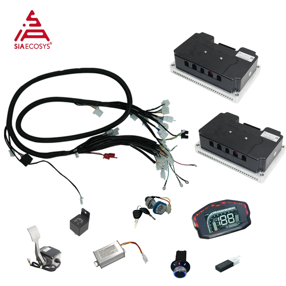 

Dual-Drive Plug and Play Wiring Harness for Fardriver ND72450 Controller 4-Wheel Electric Vehicle Harness