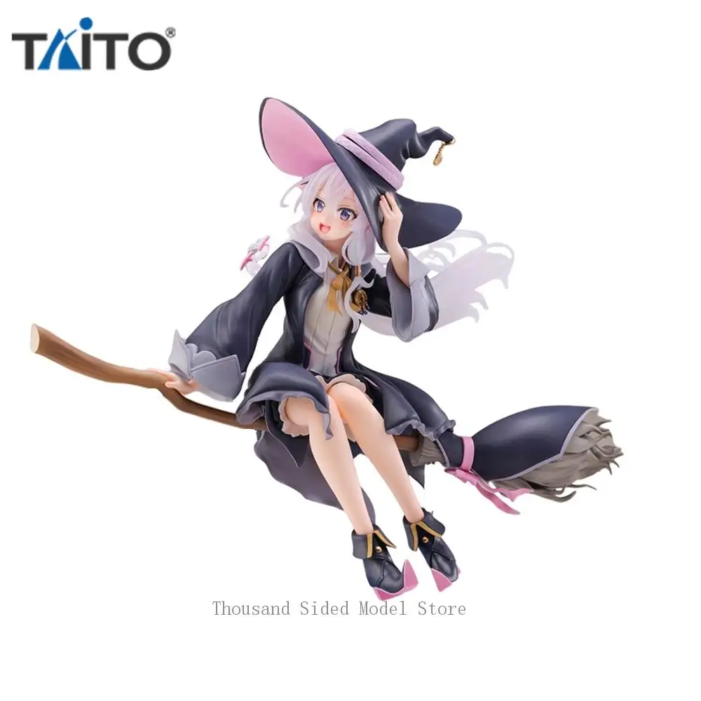 

In Stock Original TAITO Artist Amp Wandering Witch The Journey of Elaina 20Cm PVC Model Collectible Toys Witch Dress Elaina Doll