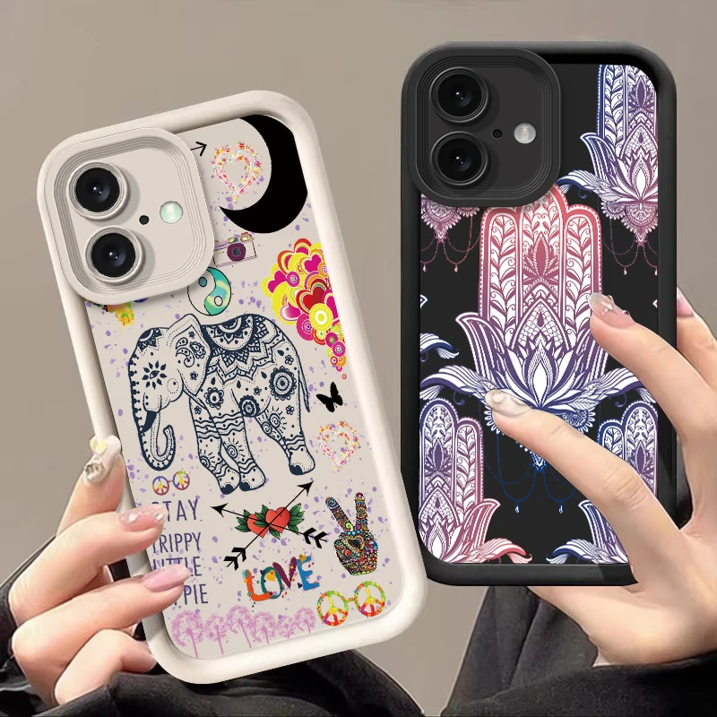 

Blossoming flowers Phone Case For iPhone 17 Pro Max 16 E 15 14 Pro 13 12mini 11 Air XS Max 5 6 7 8Plus 17Pro Silicone Soft Cover