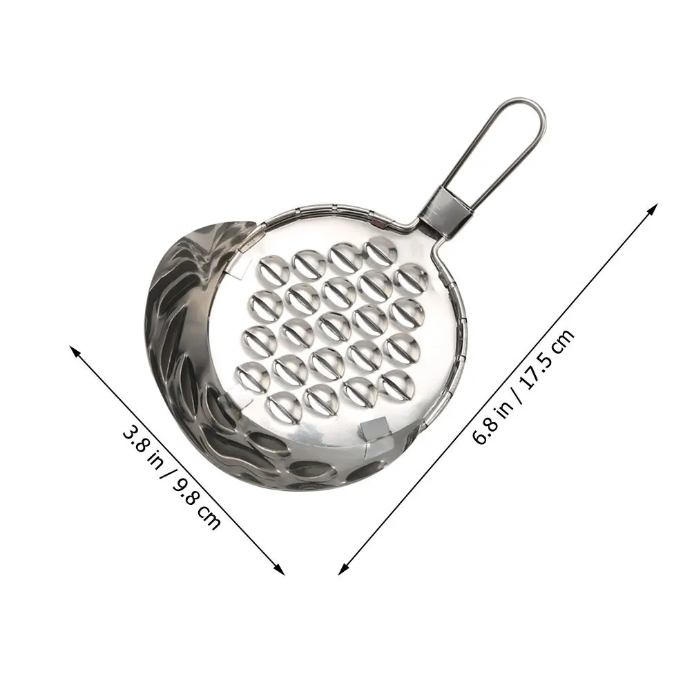 

1Pcs Stainless Steel Bean Jelly Scraping Tool High Efficiency Kitchen Gadget for Cold Noodles Liangpi Easy Clean Hanging Hole