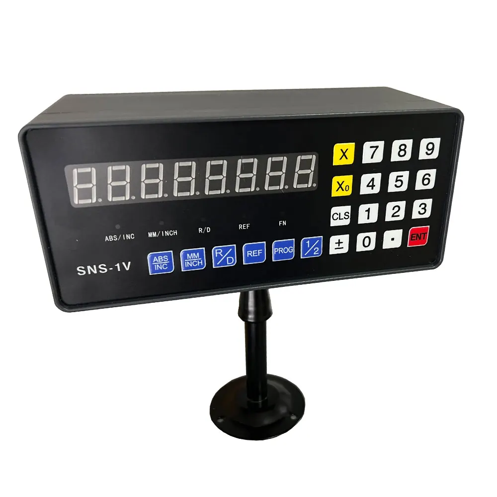SINO Single Axis Mini High-precision Linear Scale Display DRO Digital Grating Ruler Magnetic Grating Ruler Linear Angle Display