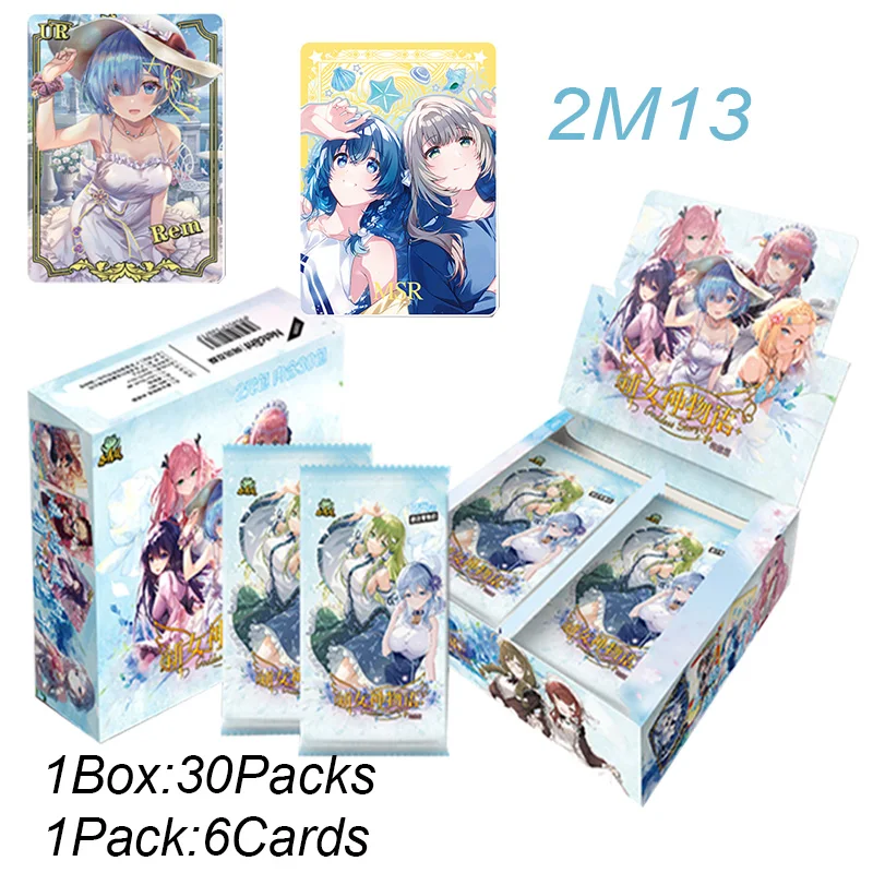 Little Frogs Goddess Story 2M13 Collection Fragrance Card Waifu Cards ACG Girls Booster Box Hobbies Gifts