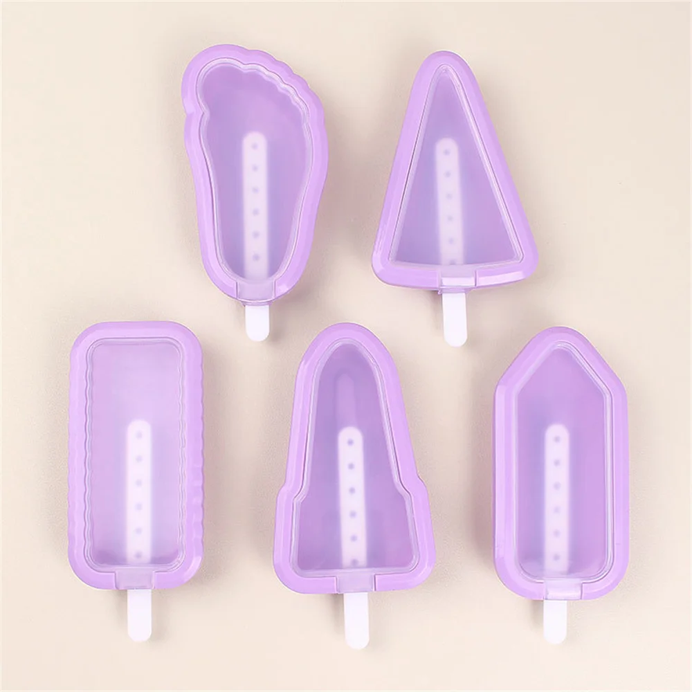 Individual Popsicle Molds Non Stick Can Be Reused Make Delicious Treats Durable Easy To Use Unique Ice Cream Molds