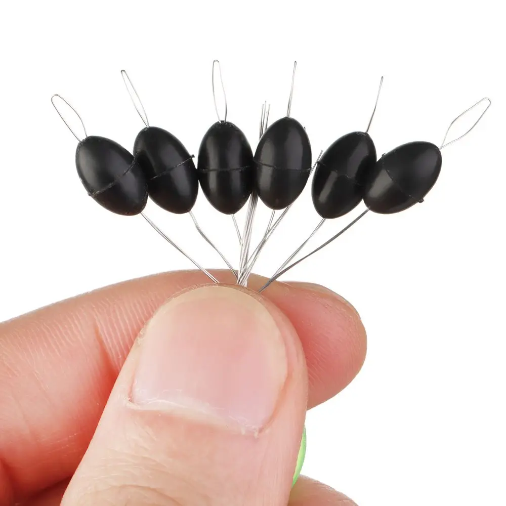 

Groups) Oval Resistance Good Quality Catfish Flotador Luminous Space Beans Black Rubber Float Fishing Accessories Line Stopper
