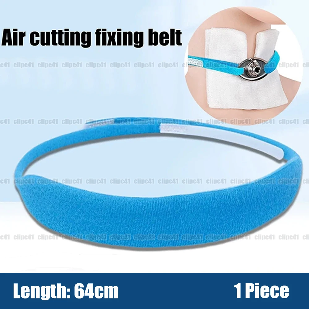 10-100Pcs Reusable Tracheostomy Tube Holder Collar with Hook & Loop Closure 64cm for Post Neck Surgery