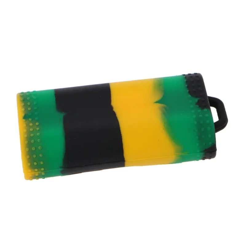 Mini Soft Silicone Case Protective Skin Cover Storage Bag For 2x 18650 Battery - L060 New hot
