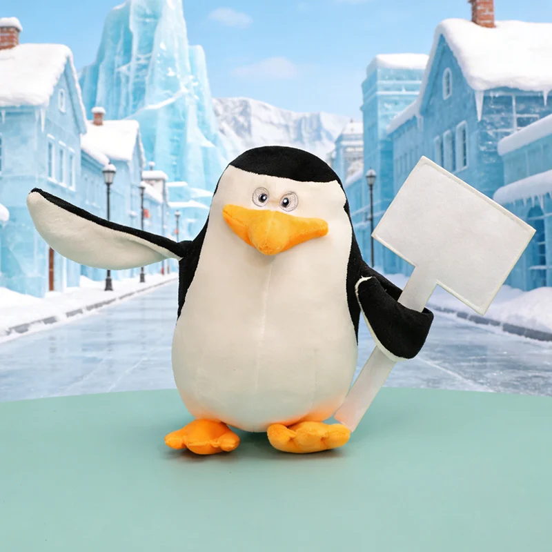 

Kawaii аниме «Пингвины Мадагаскара», плюшевая кукла Skipper, частная кукла Maurice Kowalski Mort Rico, игрушечная пленка, мягкий подарок для детей, друзей