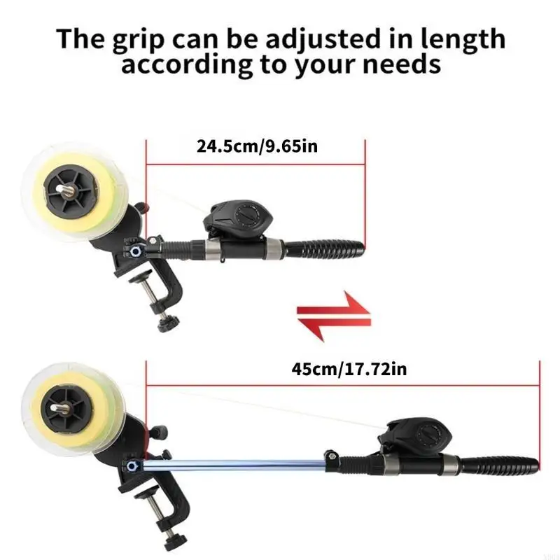 

High Performances Fishing Line Spoolers Fishing Reel Professional Spooling Tool for Various Experience Level