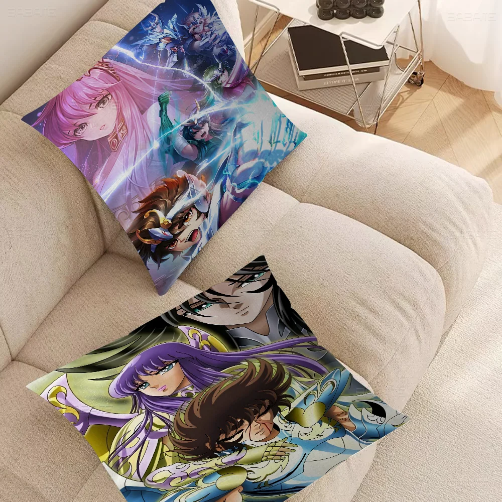 

Saint Seiya Cushion Cover Decorative Pillow Sofa Home Decor Case Pillow Cases