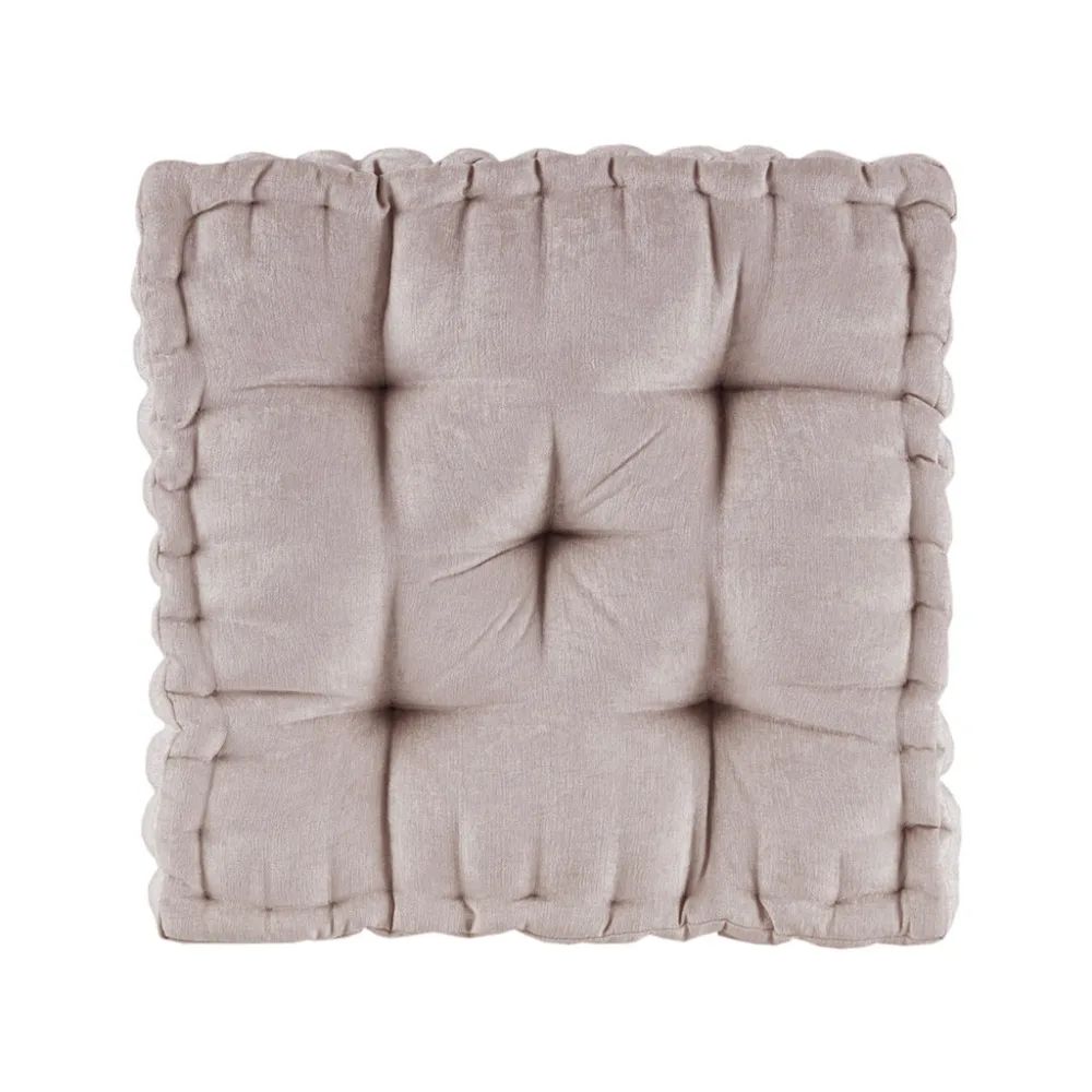 Poly Chenille Square Floor Pillow Cushion