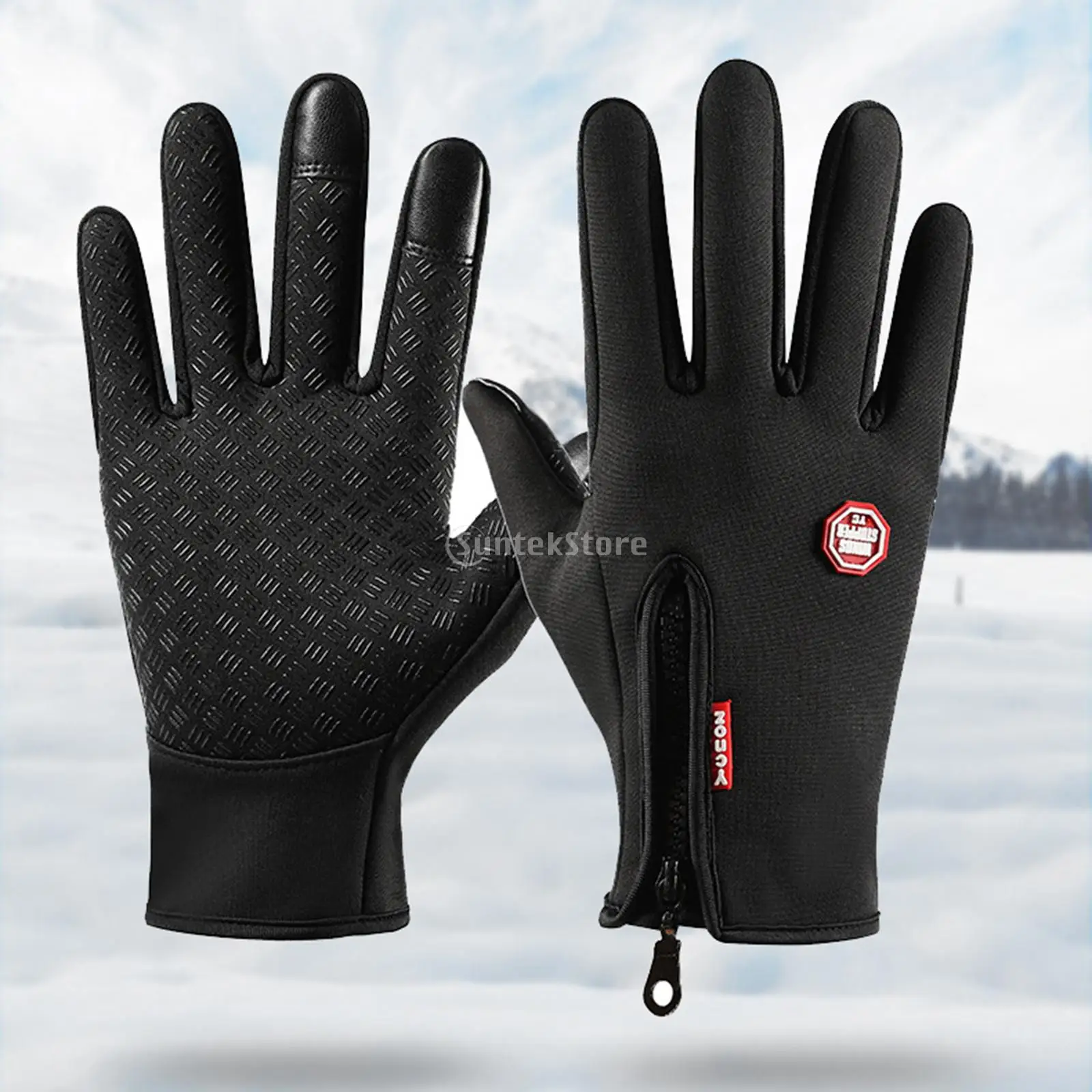 Guantes Térmicos antideslizantes para exteriores, guantes de invierno para clima frío, cálidos