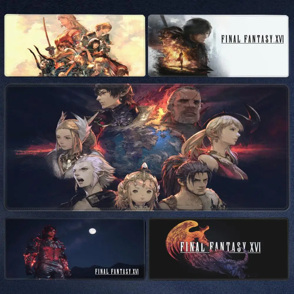 

FINAL FANTASY VII Lockhart Large Mousepad Xxl Gaming Accessories Gamer Keyboard Desk Mat PC Accessories E-Sports Mouse