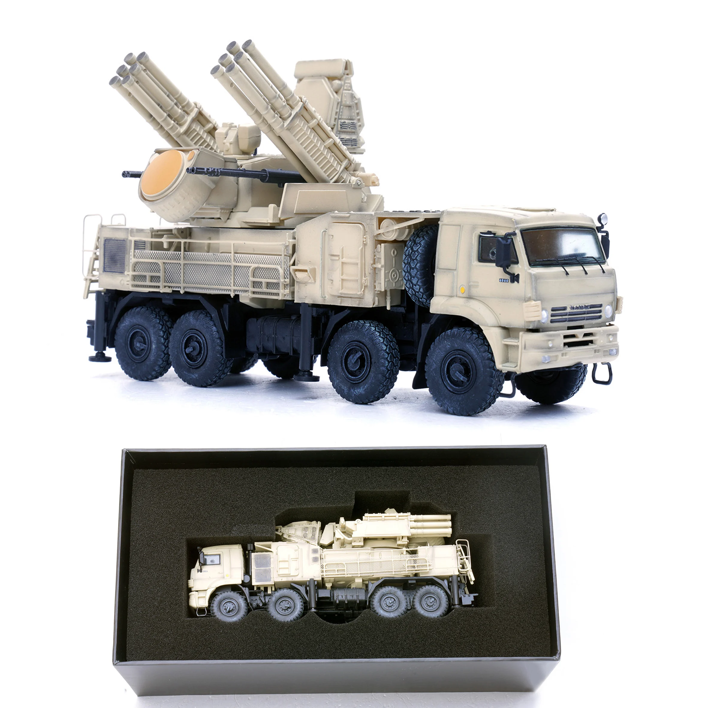 1/72 P12217PB Russian SI Air Defense Missile Launch Vehicle Model Desert Painting Finished product collection model