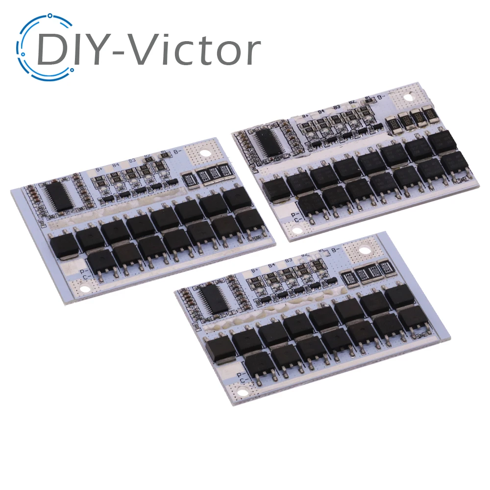 3s/4s/5s Bms 12v 16.8v 21v 3.7v 100a Li-ion Lmo Ternary Lithium Battery Protection Circuit Board Li-polymer Balance Charging
