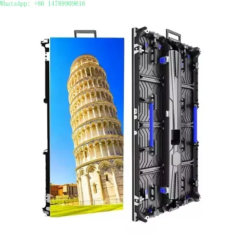 Outdoor Custom Waterproof LED Roll-up Display ScreenHot Selling Outdoor Led Advertising Screen P3.91 Led Display Screen Cabinet