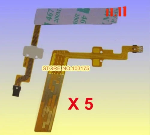 5 PCS Lens Line Focus Aperture Flex Cable Ribbon For Canon 18-55mm 18 55mm IS II Generation  Camera