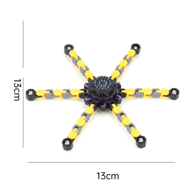 Kids Deformed Fidget Spinner Chain Toys For Children Resistance Hand Spinner Vent Toys Adult Gift