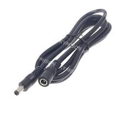14AWG DC Power Extension Cable 5.5x2.1 /5.5*2.5mm Female to Male Jack Plug Power Pord 2X1.5mm Wire Copper Line 12V 12A