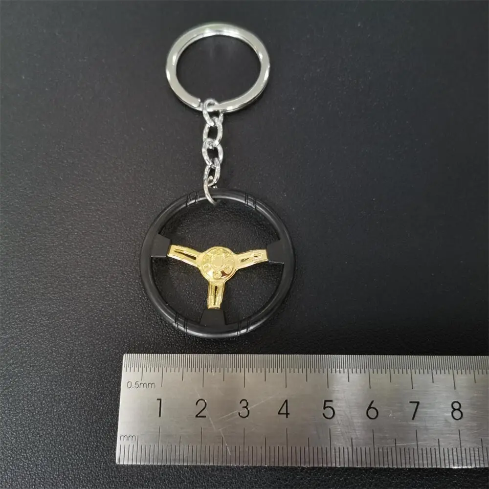 

Брелок-руль для гоночного автомобиля, имитация автомобильного руля, модель автозапчасти, цинковый сплав, креативный, индивидуальный дизайн