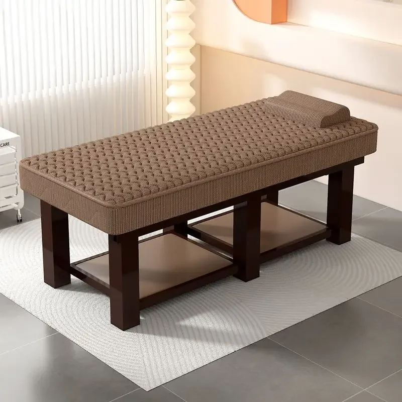 Beauty Therapy Table High End Salon Spa Treatment Couch Professional Latex Massage Bed For Acupuncture Body Care Ear Cleaning