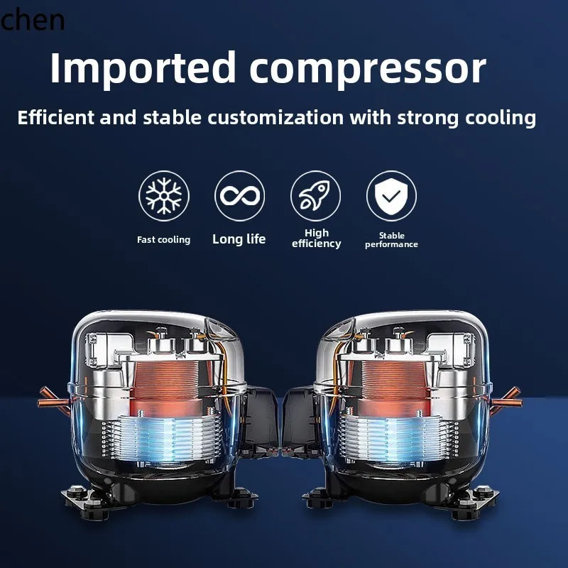 LXC فريزر ذو درجة حرارة منخفضة للغاية 200-700 لتر تونة المأكولات البحرية تجارية ذات سعة كبيرة