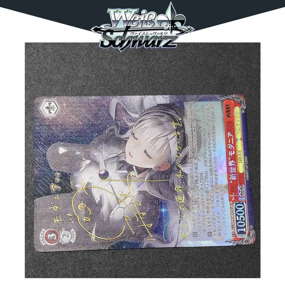 

BLBU WS Cards NIKKE The Goddess of Victory WS Card Bushido New World Sexy ACG Weib Game Signature Card Diy Cards Toy