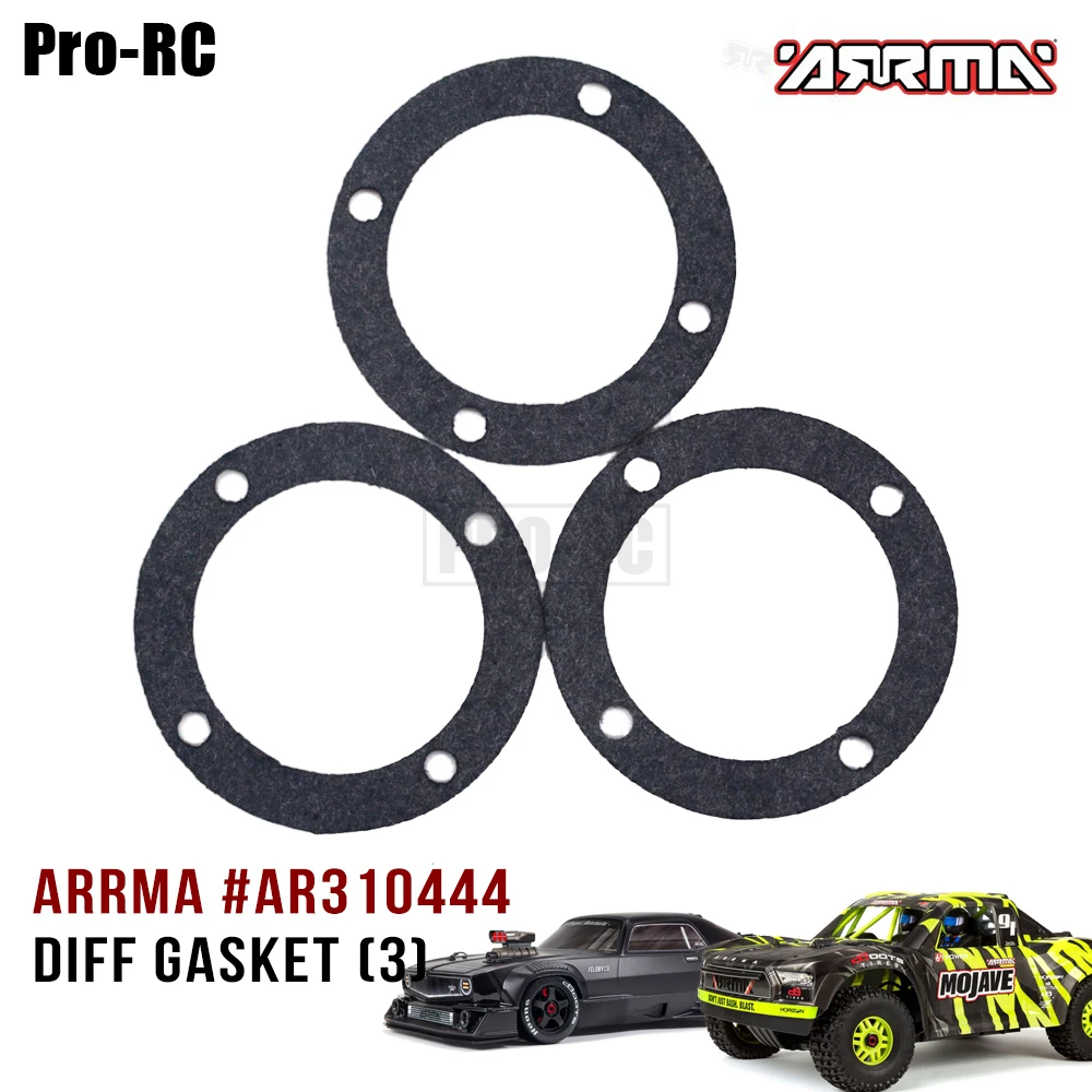 AR310444 Diff Gasket for Rc Car Arrma 1/7 FELONY FIRETEAM INFRACTION LIMITLESS MOJAVE 1/8 KRATON NOTORIOUS OUTCAST TALION TYPHON