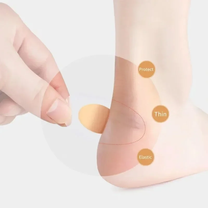 Invisible Heel Cushion Pads Self Adhesive Soft Foam Heel Grips Anti Blister Shoe Inserts Foot Care Protector Stickers for Loose