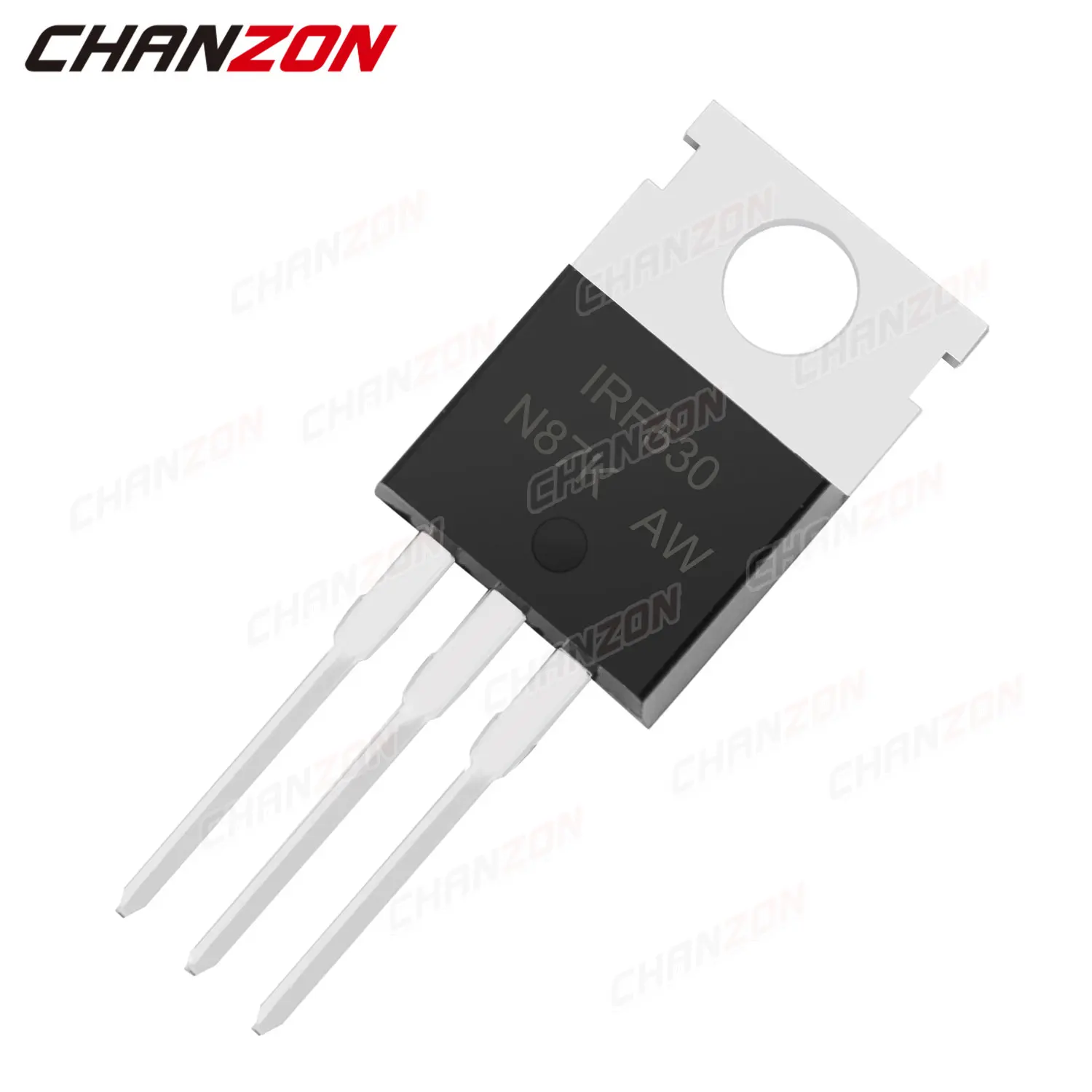 10Pcs IRF530 TO-220 Power SIC Mosfet Transistor Bipolar Junction BJT Powerful Triode Tube Fets DIP 17A 100V Integrated Circuits