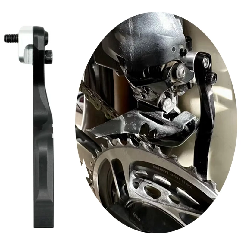 

Защита цепи, предохранитель от спадания цепи, направляющая цепи, алюминиевый сплав CNC 7075, шоссейный велосипед, складной велосипед, Birdy