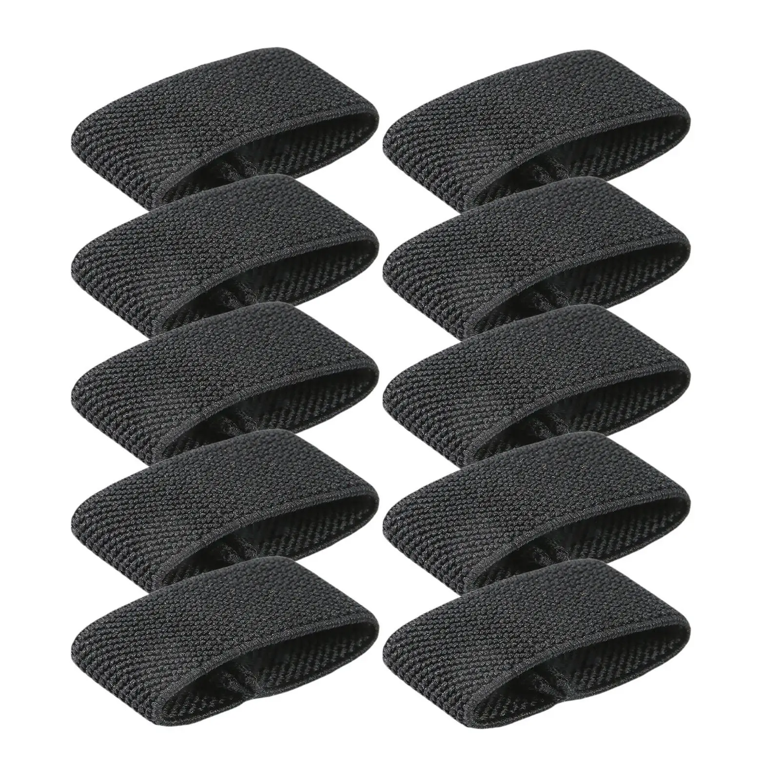 Nylon Elastic Belt Loops Strap Retainer Keeper Rings Webbing Organizer for Belt Bag Backpack Harness and Pouch