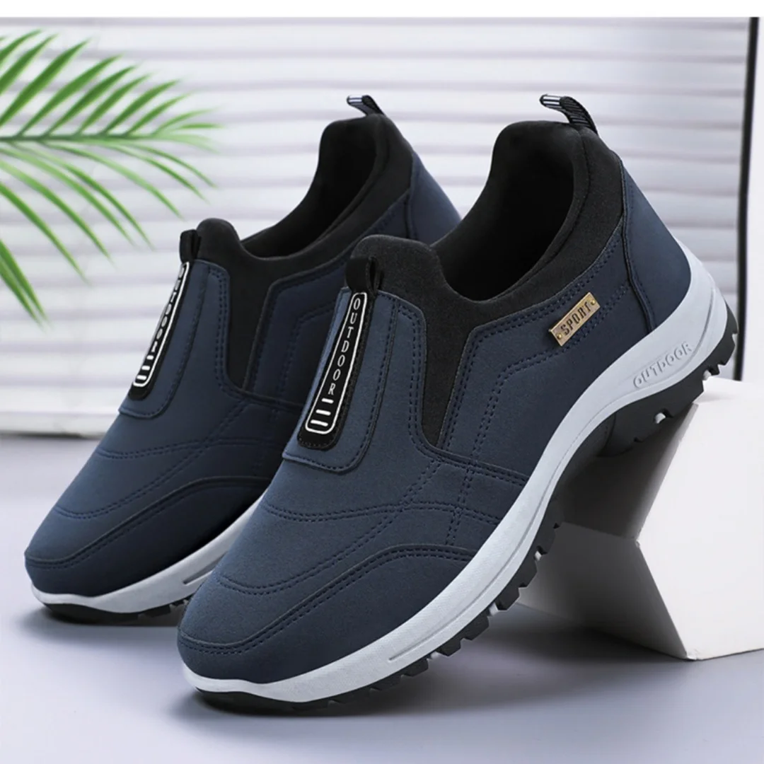 

Outdoor Shoe Men Sneakers Sping Slip On Casual Men Shoes Breathable Suede Leather Shoe Anti-skid Walking Shoe Hot Sale Footwear