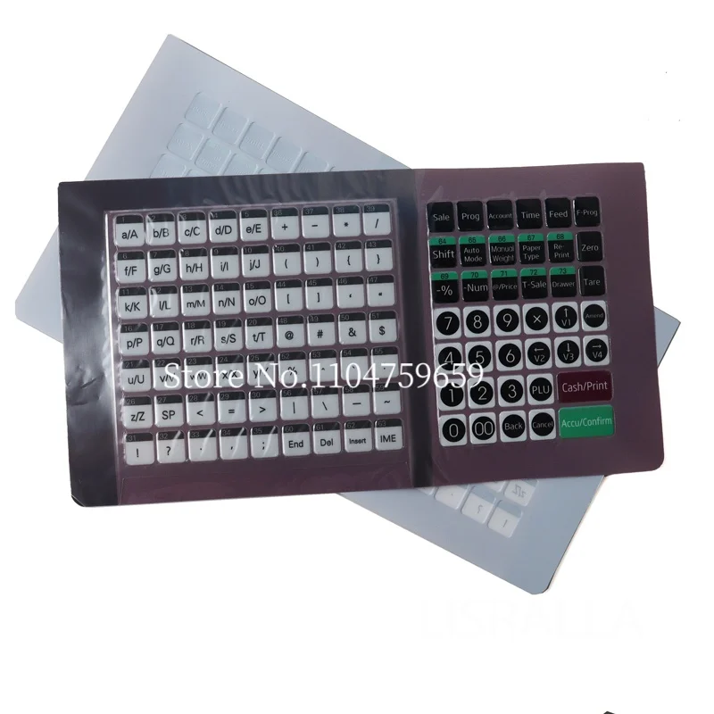 Brand New Keyboard Film Key Sheet for Yousheng TM-2017 Lable Scale Keboard Film English Version