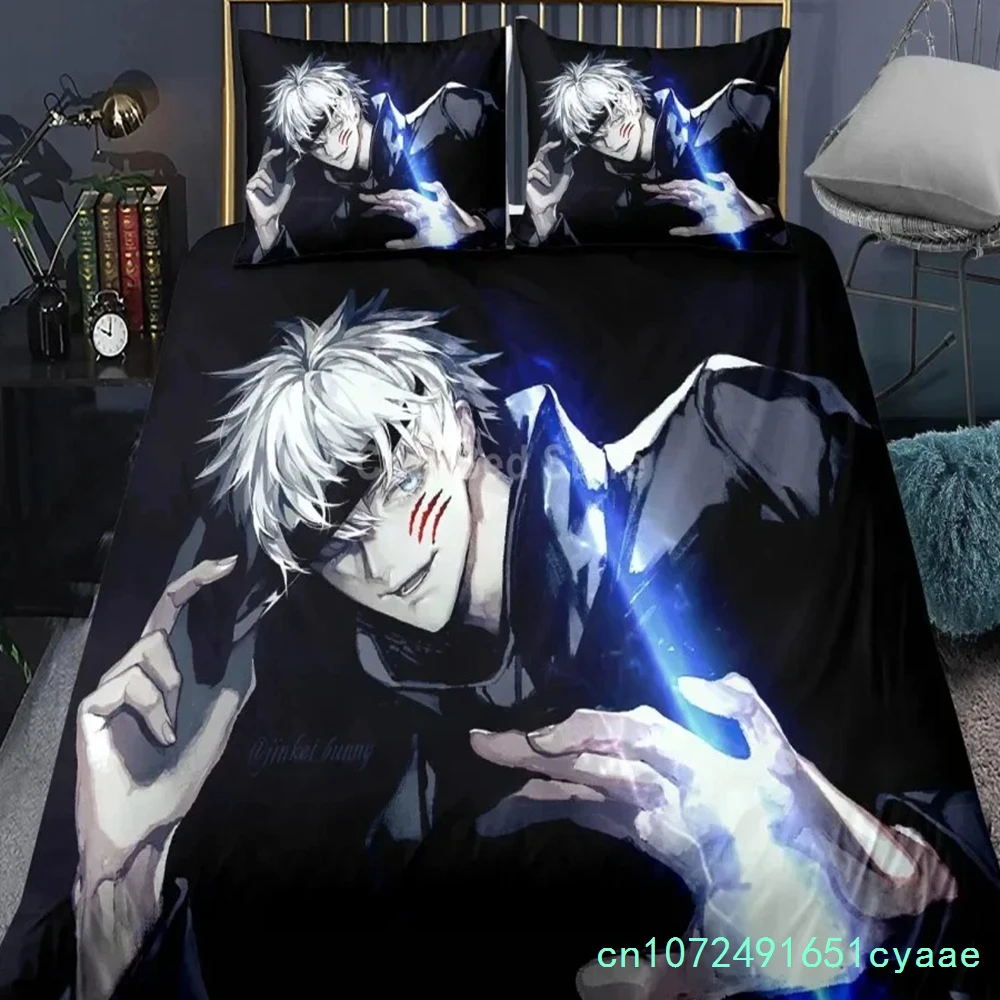 Jujutsu Kaisen Bedding Set Jap - огляд і ціна Linen Duvet Cover