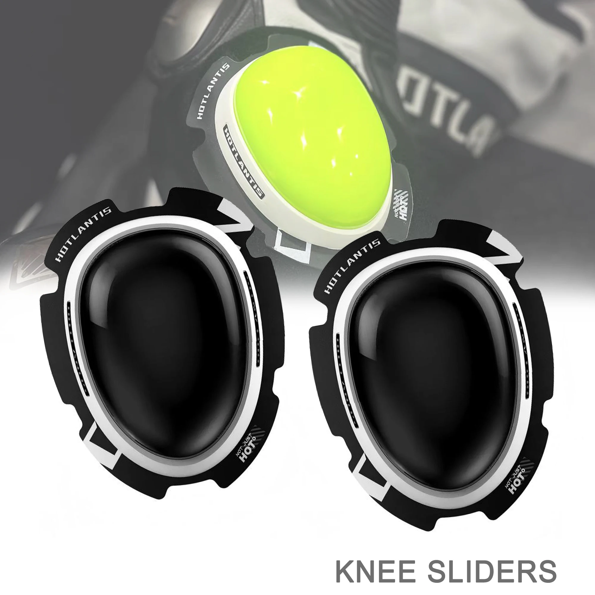 Universal Motorcycle Knee Sliders Wear-Resistant Kneepad Racing Protective Gears