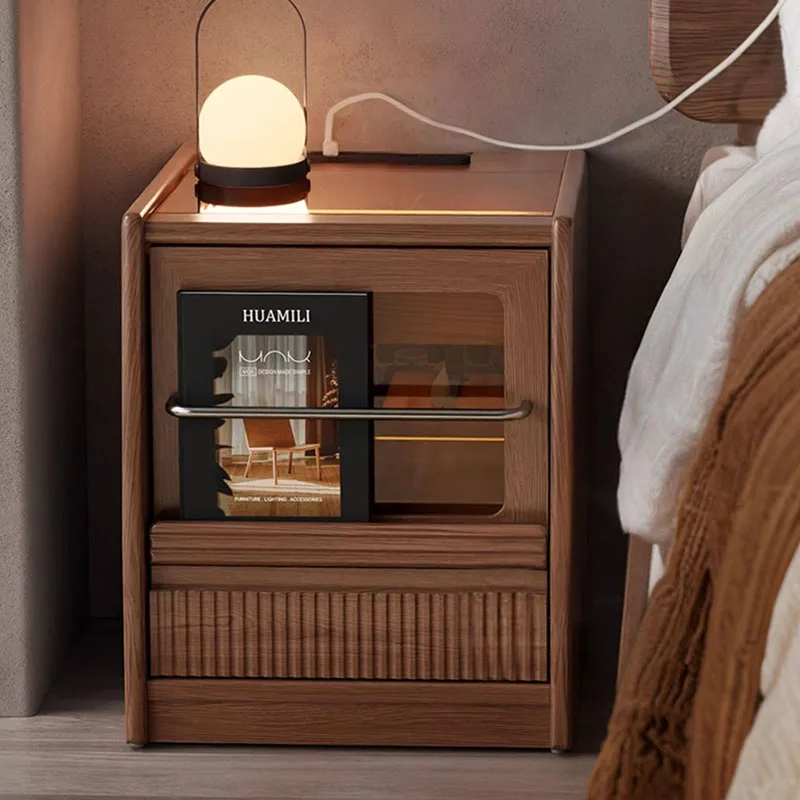 Armarios Librero, mesita de noche moderna para dormitorio, organizador móvil para almacenamiento de café, mesita de noche de lujo con cajones, Muebles para el hogar