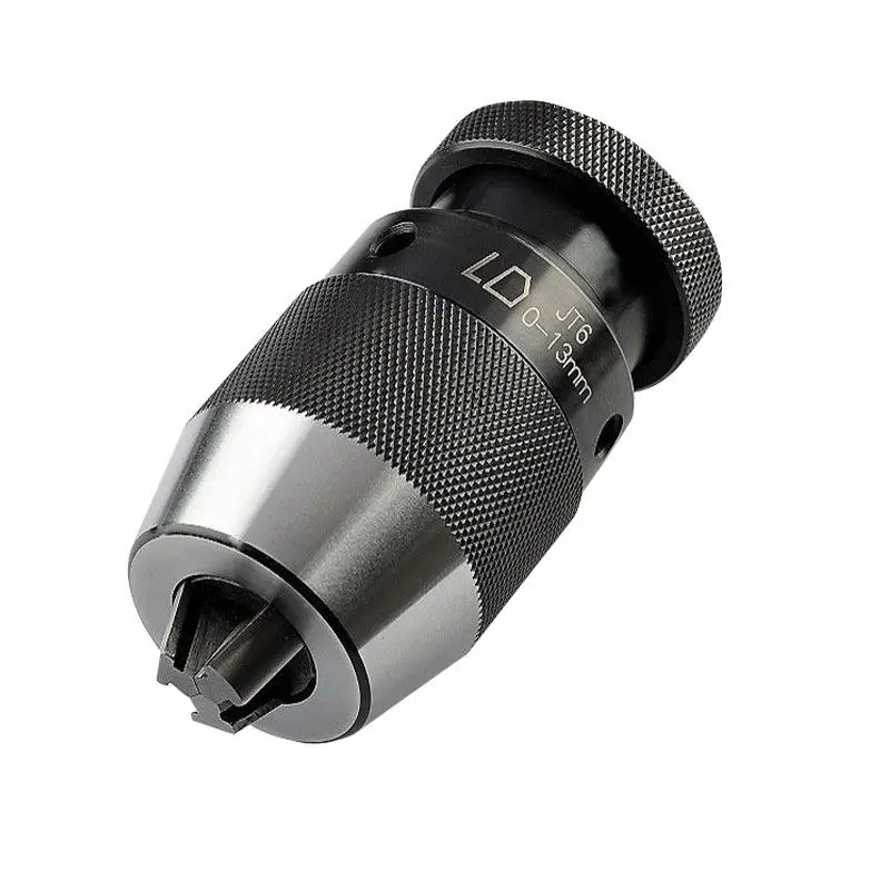 

Self-tightening high-precision drill chuck Self-locking heavy-duty knurled drill chuck High hardness