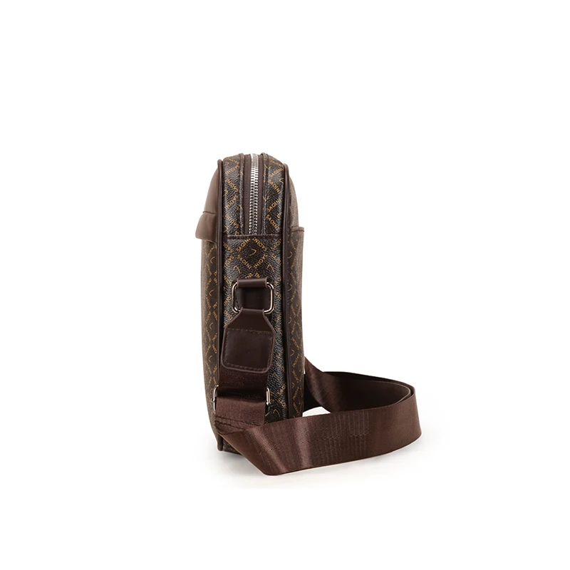 اتجاهات الموضة الرجال حقيبة يد حقيبة كتف عالية الجودة بولي Leather جلد الرجال حقائب كروسبودي الحديثة نمط رسول حقيبة كتف للرجال #4