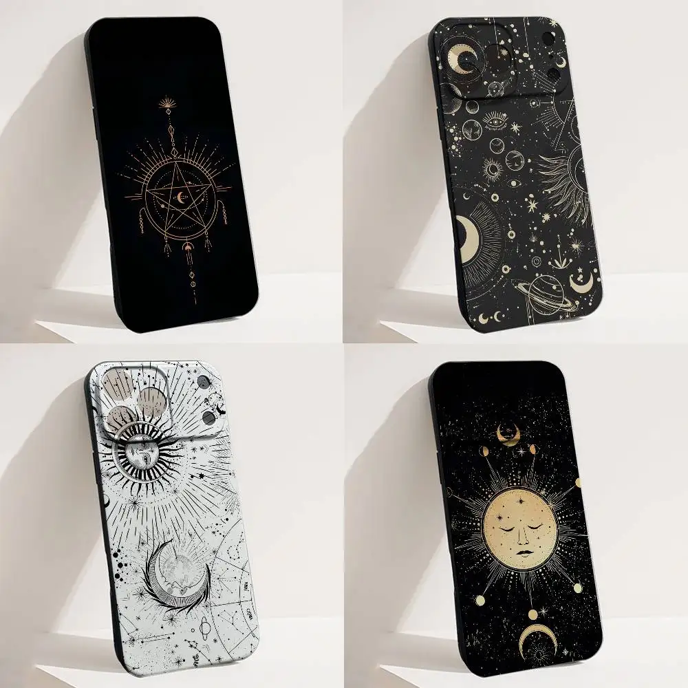 

Witches Moon Tarot Mystery Totem Phone Case For iPhone 17,16,15,14,13,12,11,X,XS,8,7,Pro,Max,Plus,E,SE4,Air,Mini Soft TPU Gift