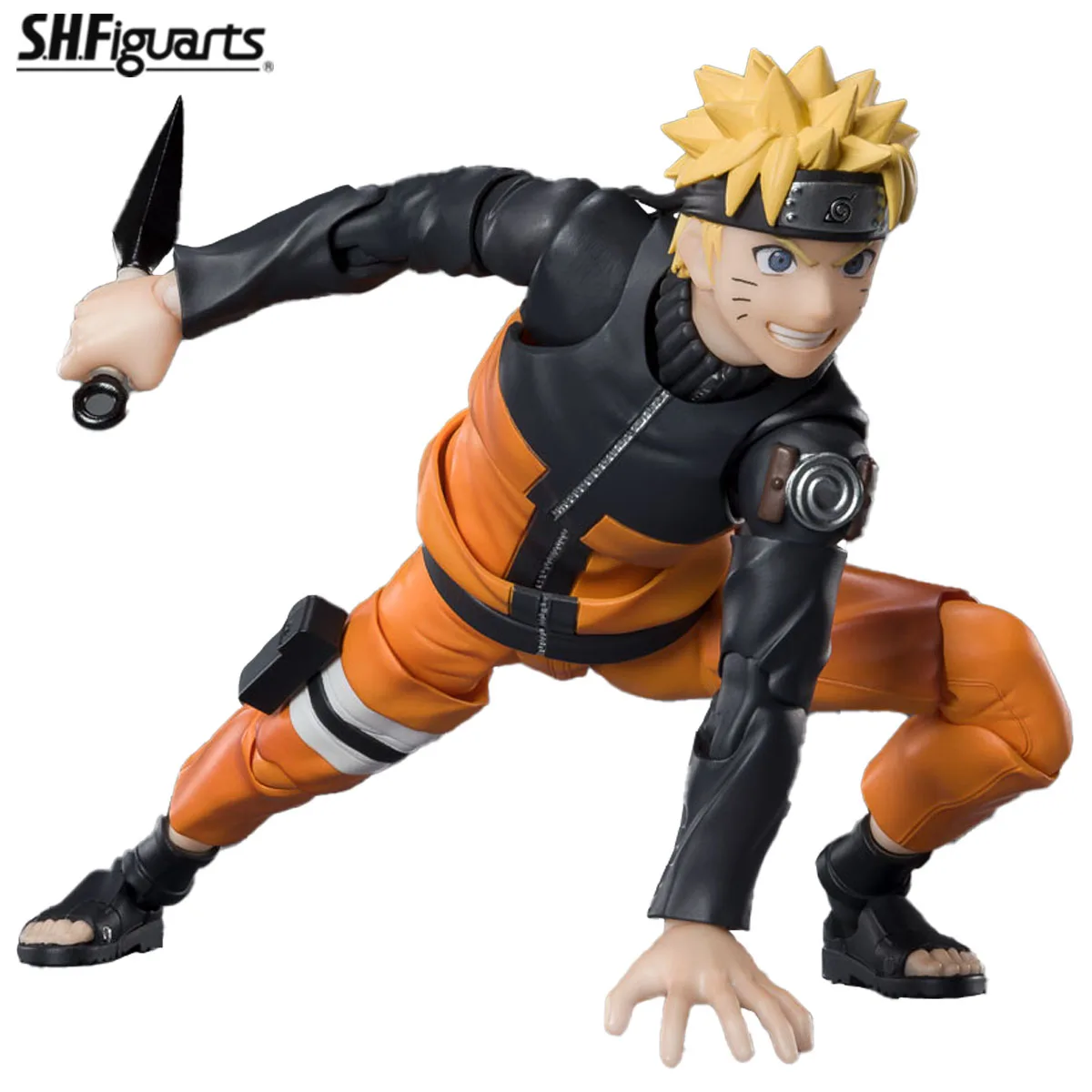 In Stockl Original Bandai Spirits S.H.Figuarts Naruto Shippuuden Uzumaki Naruto The Jinchuuriki Entrusted with Hope Anime Figure