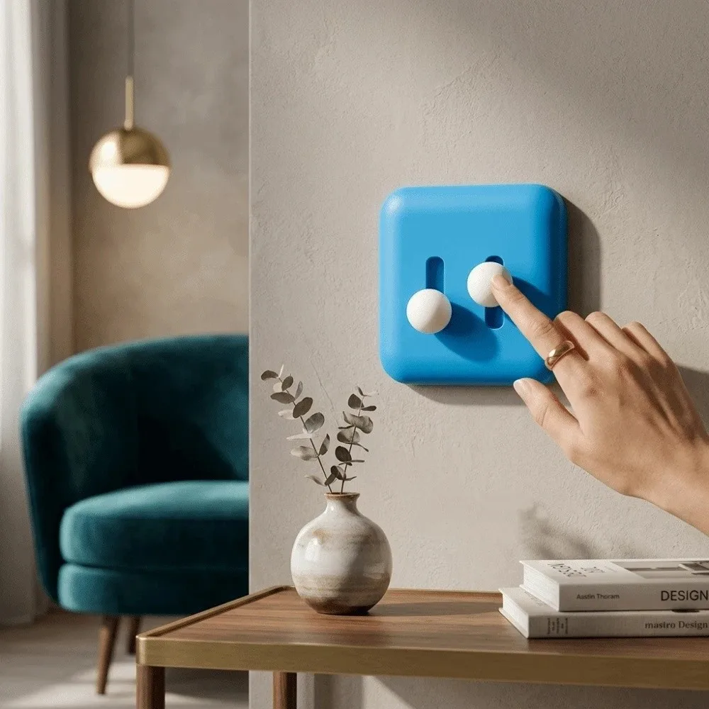 3D Printed Switch Protection Case Solid Material Fine Texture Decorative Switch Guard Smooth Surface Stable Structure