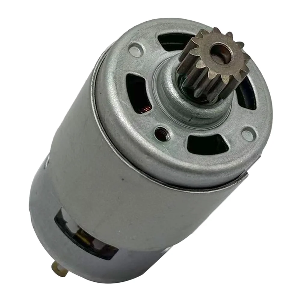 775 DC Motor with 12 Tooth Sprocket Configuration for 8 Inch Electric Grass Trimmer and Brush Cutter Power System Upgrade