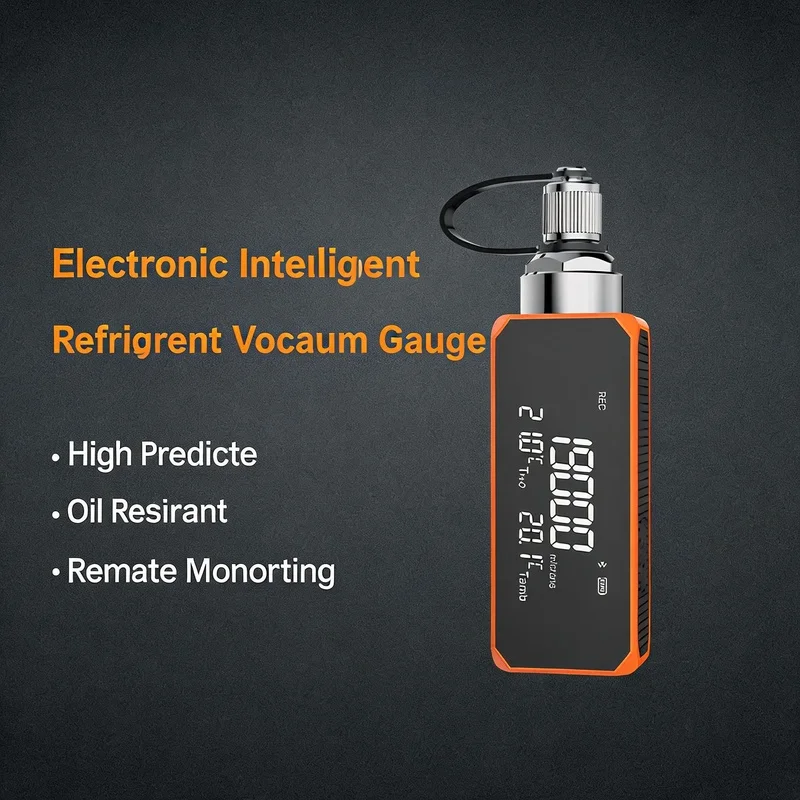Vacuum Gauge VGW-mini Digital Micron Tester HVAC Refrigeration Maintenance Accurate Measurement Wireless 0-19000 Micron