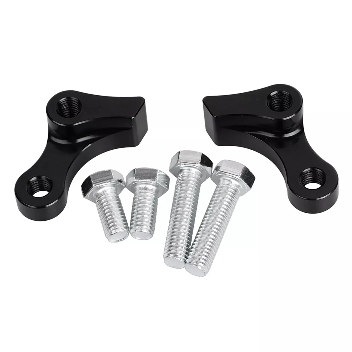 Ingenious Motor Black Aluminum 1Inch Rear Lowering Kit for Harley Dyna Super Wide Glide FXDWGDurable